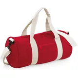 BagBase Original Barrel Bag 50 x 25 x 25 cm rot/weiß
