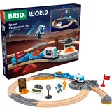 Ravensburger BRIO World Weltraumforschungs-Set - Holzeisenbahnset - wunderbares Geschenk für Kinder ab 3 Jahren