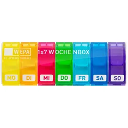 Wepa 1x7 Wochenbox Regenbogen/UV-Schutz+
