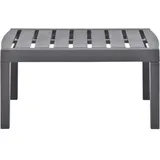 vidaXL Gartentisch Mokka 78x55x38 cm Kunststoff