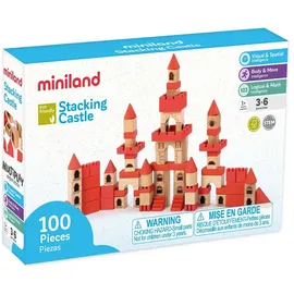 MINILAND BABY Stacking Castle Multicolor