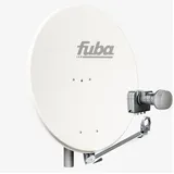 Fuba DAL 804 W Sat Anlage Antenne Schüssel Spiegel Quad LNB DEK 417 4 Teilnehmer