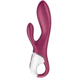 Satisfyer HEATED AFFAIR WARMING RABBIT Vibrator mit Klitoris-Stimulator 20.6 cm