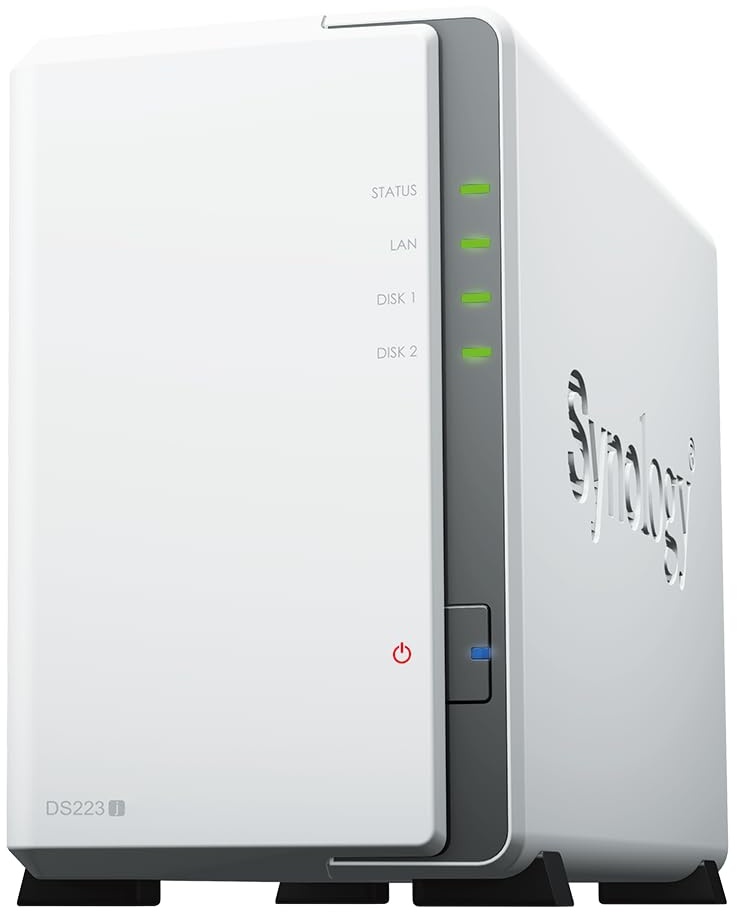 Synology DiskStation DS223J Netzwerkspeicherlaufwerk (weiß)