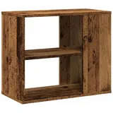 vidaXL Beistellschrank Altholz-Optik 60x30x50 cm braun