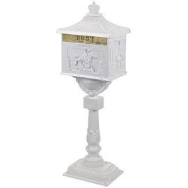 Primaster Standbriefkasten Weiß