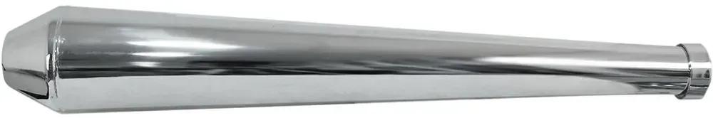 Emgo Megaphone Nicht Homologierter Schalldämpfer - Silver - Not Homologated