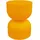 Fermob Hocker Piapolo Aluminium 32 x 45 x 32 cm Gelb