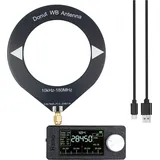 0,5-108 MHz Tragbares Mini-Radio mit 1,9-Zoll-IPS-Bildschirm LSB/USB/AM/FM Mini-Taschenradio Allband-Radioempfänger mit Antenne