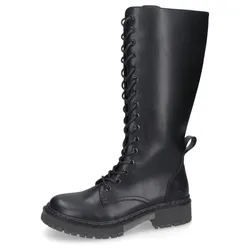 Schnürstiefel, Stiefel, Winterstiefel, Stiefel mit robuster Profillaufsohle, Gr. 36, schwarz, , 27486042-36