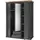 OTTO home Schlafzimmer-Set OTTO HOME "Westminster", grau, B/H: 180cm x 200cm, Schlafzimmermöbel-Sets, beinhaltet 1 Bett, Kleiderschrank 3-türig und 2 Nachtkommoden