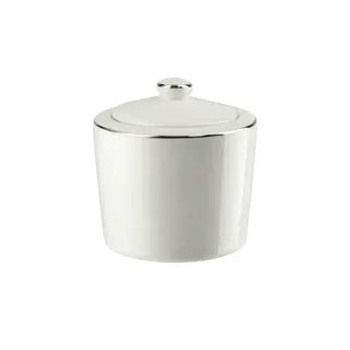 Peill+Putzler Zuckerdose  Venezia , weiß , Maße (cm): H: 10  Ø: 9.6