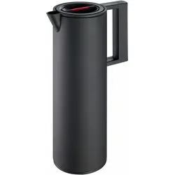 Rohe Germany Isolierkanne Tempra, ca. 1,0 l, schwarz, Glaskolben
