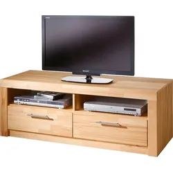 Lowboard VOGL MÖBELFABRIK, beige (kernbuche), ohne Aufbauservice, Sideboards