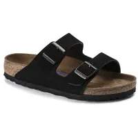 Birkenstock Arizona Weichbettung Veloursleder schwarz 42