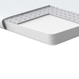 Beliani Gracious Matratzenauflage 160 x 200 cm Weiß