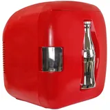 Coca-Cola Coke Mini Kühlschrank für Schlafzimmer 7,9L Kleiner Kühlschrank 12 Dosen Tischkühlschrank für Snacks Mittagessen Essen Getränke Getränke Home RV Auto & Reise 12v Tragbarer Kühler Wärmer