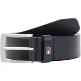 Tommy Hilfiger Herrengürtel Leder 3,5 cm Blau 115