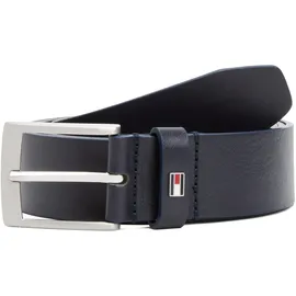 Tommy Hilfiger Herrengürtel Leder 3,5 cm Blau 115