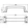 Hermeta Metaalwaren BV Handgriff A.30mm L.160mm B.42mm Alu-Guss silberf.elox.Löcher 4,D.3,7mm HERMETA