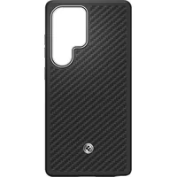 SPIGEN Enzo Aramid Case Magnet Samsung S25 Ultra Schwarz,