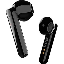 Trust Primo Touch Bluetooth 5.0 Wireless Headphones - Touch Control - Autonomie bis zu 10h - Reichweite 10m - Ladeetui - Schwarz...