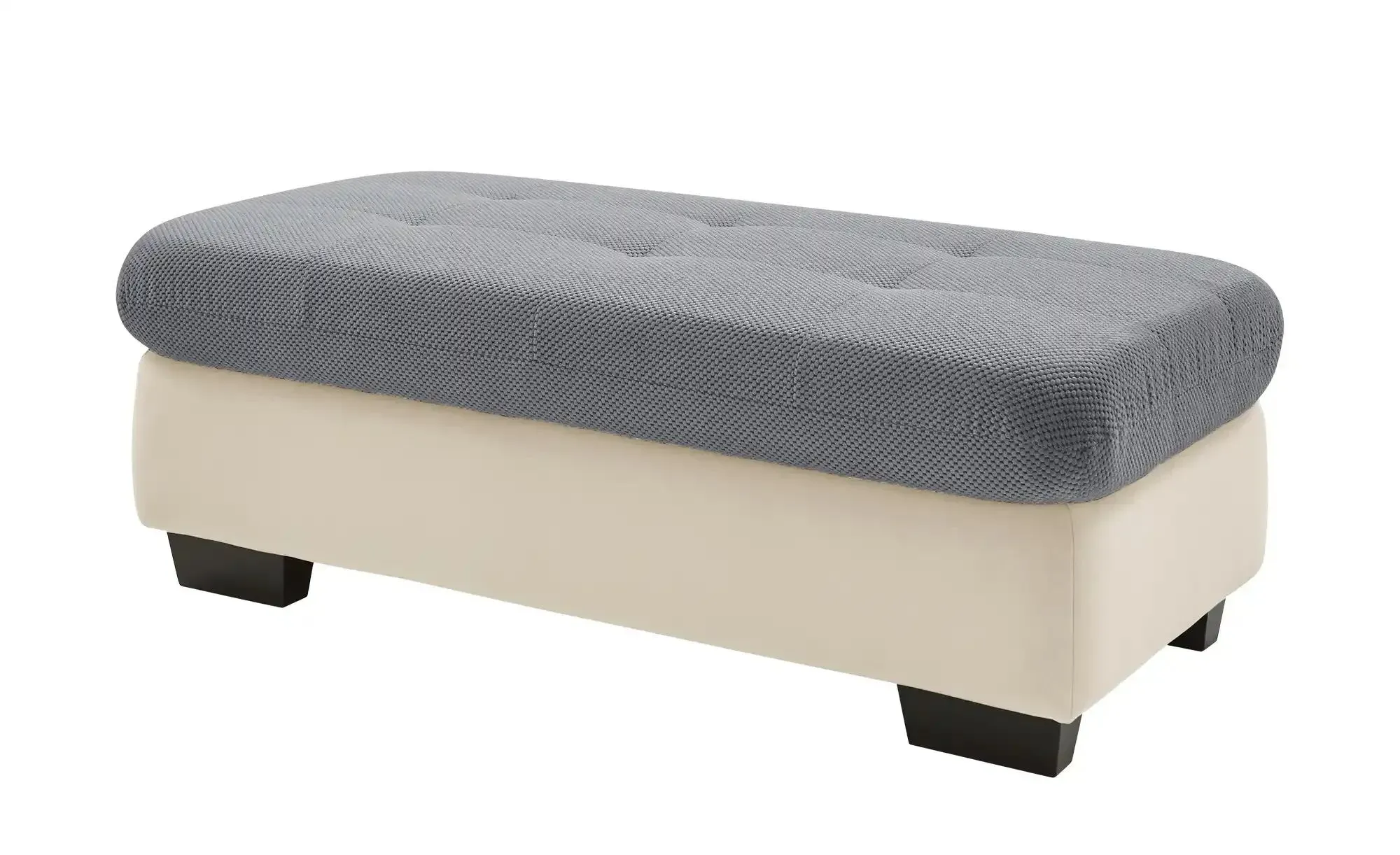 Kollektion Kraft Sofahocker  Davinci ¦ grau ¦ Maße (cm): B: 135 H: 47 T: 65.0