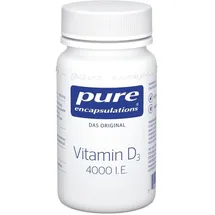 PURE ENCAPSULATIONS Vitamin D3 4000 I.E. Kapseln 60 St.