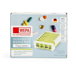 WEPA 7 Tage Compact Wochenmagazin weiß/grün