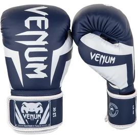 Venum Elite Boxhandschuhe - Weiß,Marineblau - 10 Oz