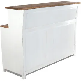 DESIGN DELIGHTS Barschrank 150 x 110 x 55 cm Weiß