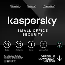 Kaspersky Lab Small Office Security 2025 UPG 10 Geräte 2 Jahre DE Win Mac Android iOS