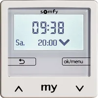 SOMFY Chronis Smoove IB+ Programmschaltuhr Weiß