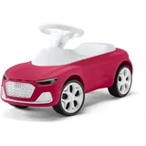 Audi 3202100200 Junior Quattro Kinder Rutschauto Bobbycar Kinderfahrzeug, pink