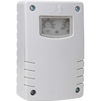 Kopp Dämmerungsschalter mit Zeitschaltuhr, Aufputzmontage, IP44, Farbe weiß, 848002019
