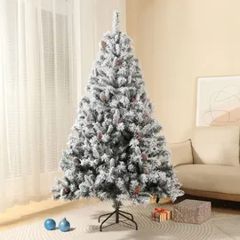 Svita Weihnachtsbaum künstlich Weiß 210 cm