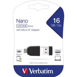 Verbatim Store 'n' Stay Nano 16GB schwarz