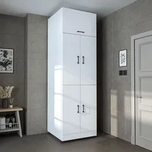 roomart DORA-II Waschmaschinenschrank 70 x 73,8 x 60 cm Weiß