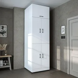 roomart DORA-II Waschmaschinenschrank 70 x 73,8 x 60 cm Weiß