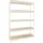 Proregal Schwerlastregal EXTREM Wood YETI Five | HxBxT 300x120x45cm | Fachlast 400kg | Weiß