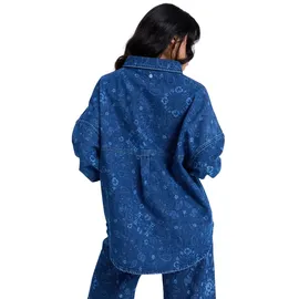 Roxy Kick Back Washed Damen Blau L
