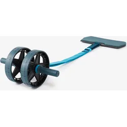 Bauchtrainer mit elastischem Riemen ‒ Ab Wheel Evolutive blaugrün|atlantikblau|rauchschwarz No Size