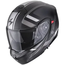Scorpion Exo-930 Evo Ardens Klapphelm - Matt Schwarz/Silber/Grau / L