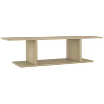 vidaXL Sonoma-Eiche TV-Lowboard 103x30x26,5 cm Braun Holz