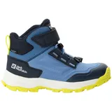 Jack Wolfskin Kinder Cyrox Texapore Mid Schuhe (Größe 33, blau)