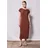street one studio Midikleid Braun 42