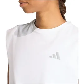 adidas Adi365 Running Essentials Crop Tanktop Damen white L