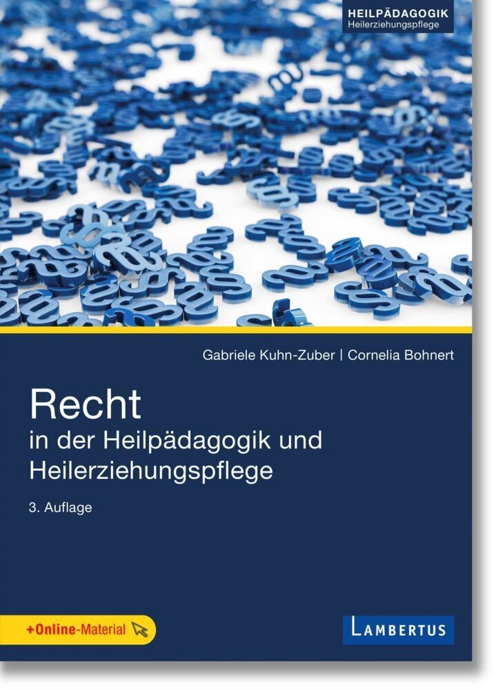 Recht In Der Heilpädagogik Und Heilerziehungspflege - Gabriele Kuhn-Zuber  Cornelia Bohnert  Kartoniert (TB)