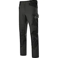 Diadora Utility Carbon Performance, Workwear Hose - Dunkelgrau - 3XL
