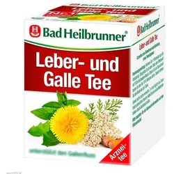 Bad Heilbrunner Tee Leber und Galle Filterbeutel